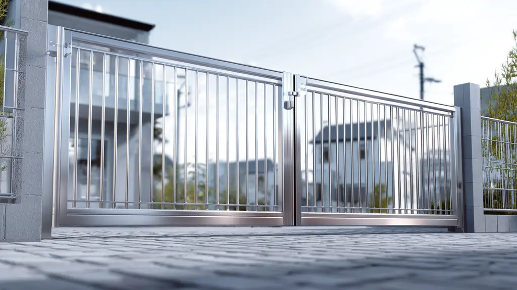 Portão de alumínio basculante??